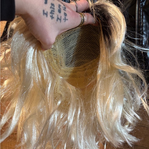 Spirit Halloween Bride of Chucky (Tiffany) biker jacket and wig costume - Picture 6 of 11